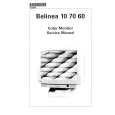 BELINEA 107060 Manual de Servicio